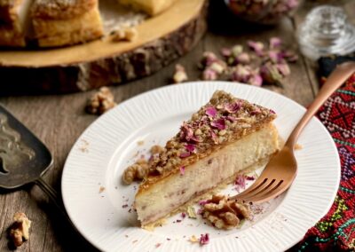Baklava cheese cake