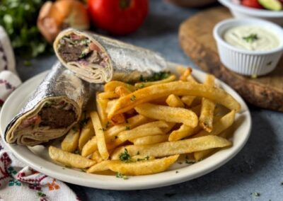 Kufta Kebab Sandwich